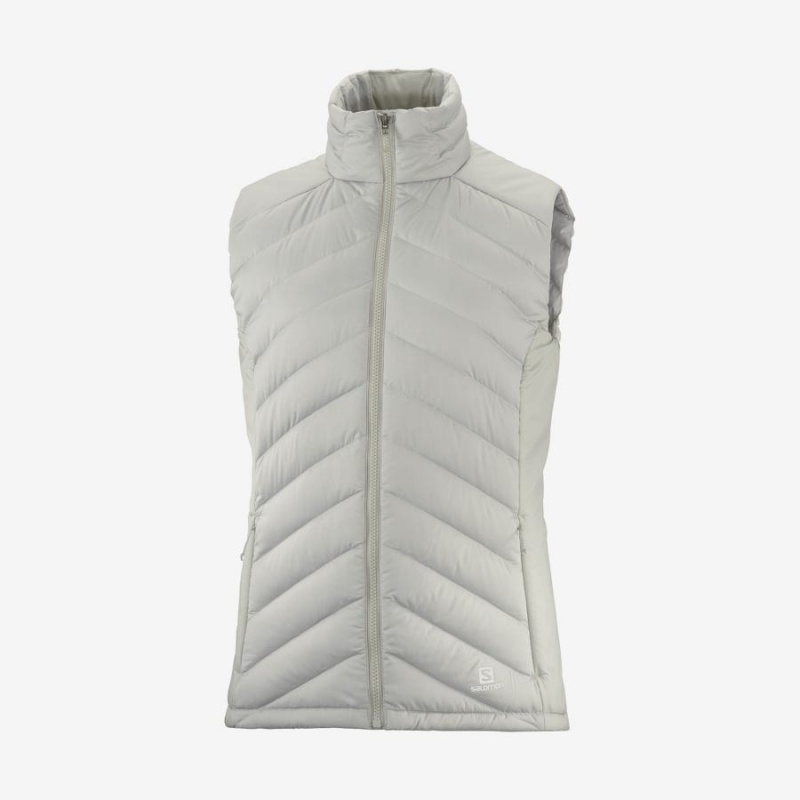 Chaquetas De Esquí Salomon ESSENTIAL XWARM DOWN Mujer Plateadas | EC3203AHK