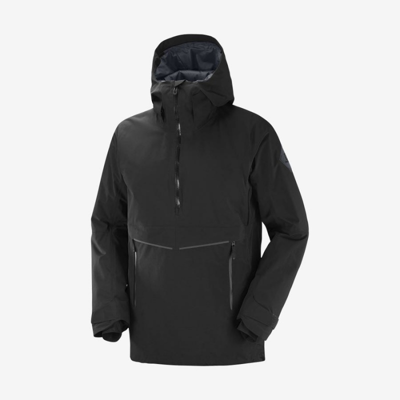 Chaquetas De Esquí Salomon GRAVITY GORE-TEX ANORAK Hombre Marrones | EC2284FDN