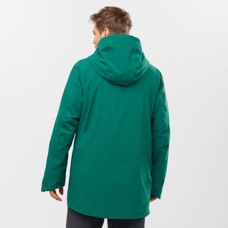 Chaquetas De Esquí Salomon STANCE CARGO Hombre Verde | EC2295NWY