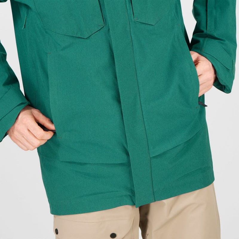 Chaquetas De Esquí Salomon STANCE CARGO Hombre Verde | EC2295NWY