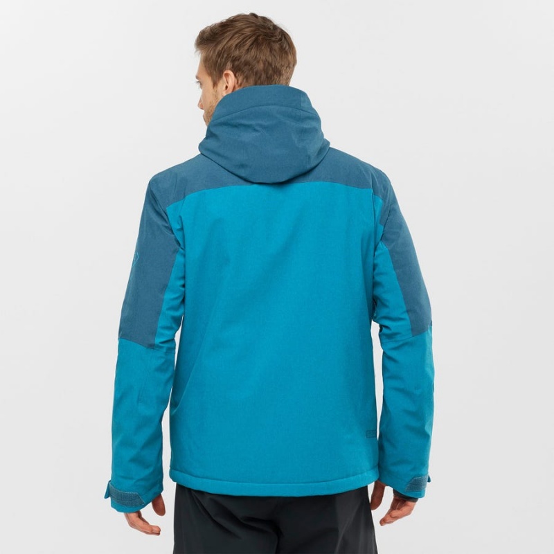 Chaquetas De Esquí Salomon UNTRACKED Hombre Azules | EC2289LIS