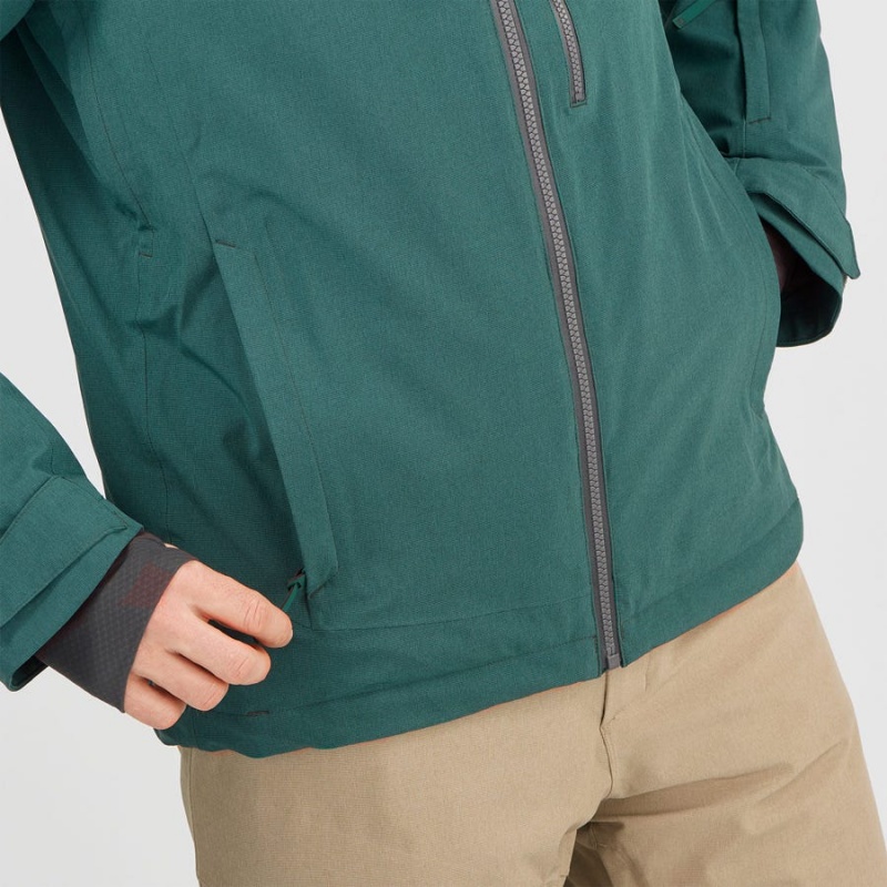 Chaquetas De Esquí Salomon UNTRACKED Hombre Verde | EC2291XYU