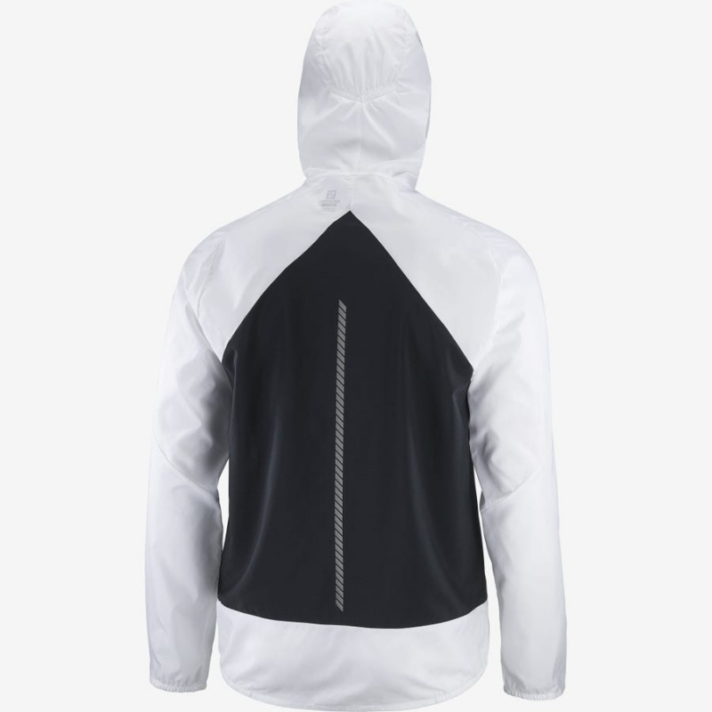 Chompas Salomon BONATTI CROSS WIND WINDBREAKERS Hombre Blancas | EC2362XYU