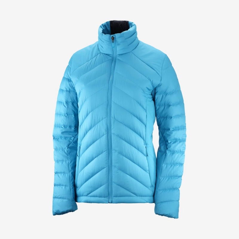 Chompas Salomon ESSENTIAL XWARM DOWN INSULATED Mujer Azules | EC3176EBC