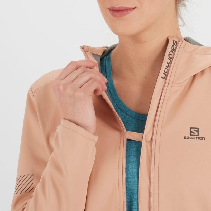 Chompas Salomon GORE TEX INFINIUM™ WINDSTOPPER® Mujer Rosas | EC3189GSO