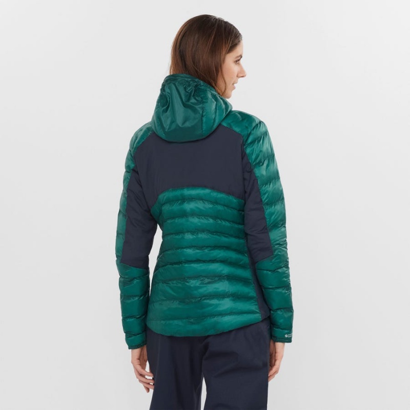 Chompas Salomon OUTPEAK PRIMALOFT INSULATED Mujer Verde | EC3182OKI