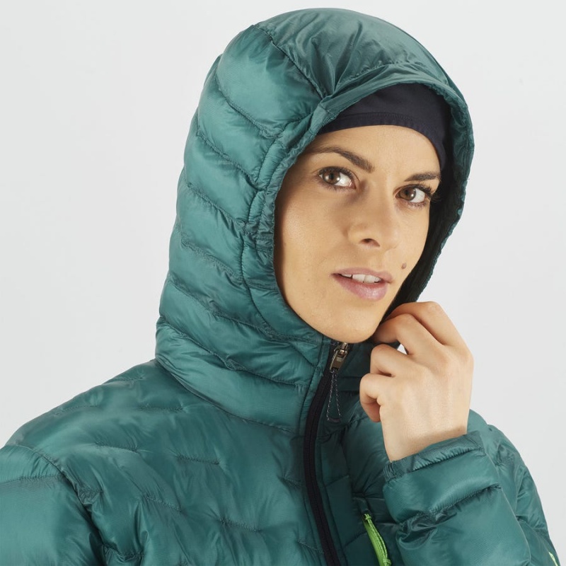 Chompas Salomon OUTPEAK PRIMALOFT INSULATED Mujer Verde | EC3182OKI