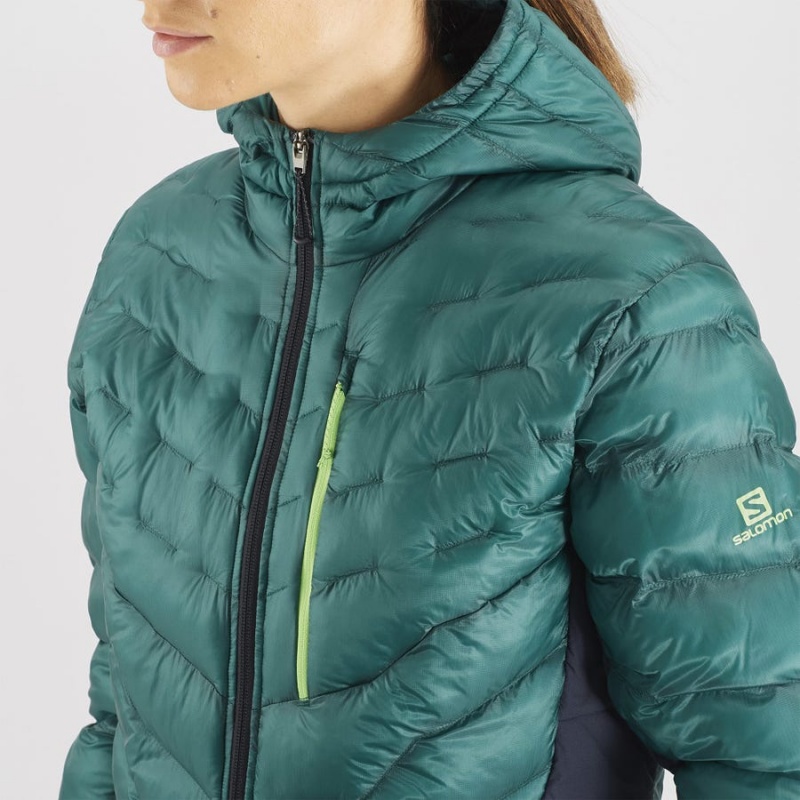 Chompas Salomon OUTPEAK PRIMALOFT INSULATED Mujer Verde | EC3182OKI