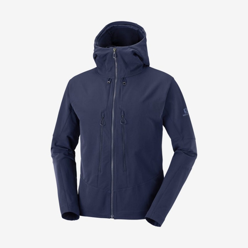 Chompas Salomon OUTPEAK SOFTSHELL Hombre Azul Marino | EC2369WNB