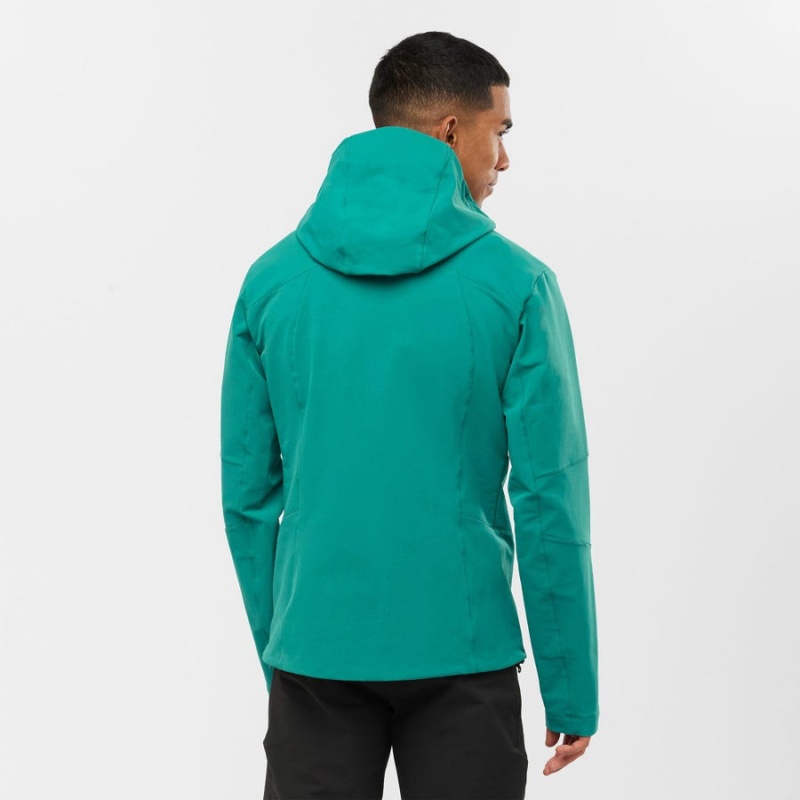 Chompas Salomon OUTPEAK SOFTSHELL Hombre Verde | EC2370EBC