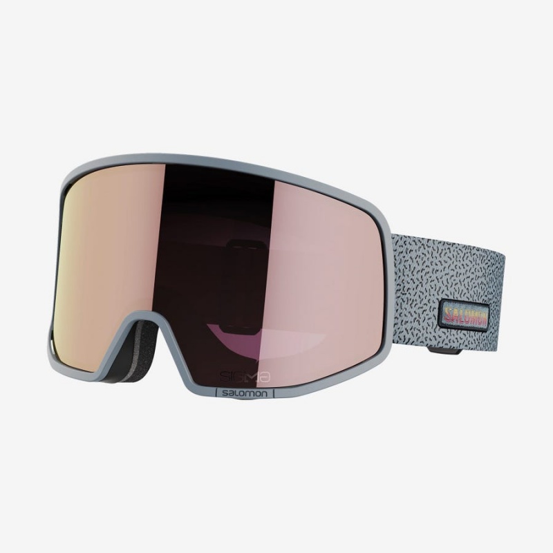 Gafas De Protección Salomon LO FI SIGMA Hombre Plateadas | EC2719DFM