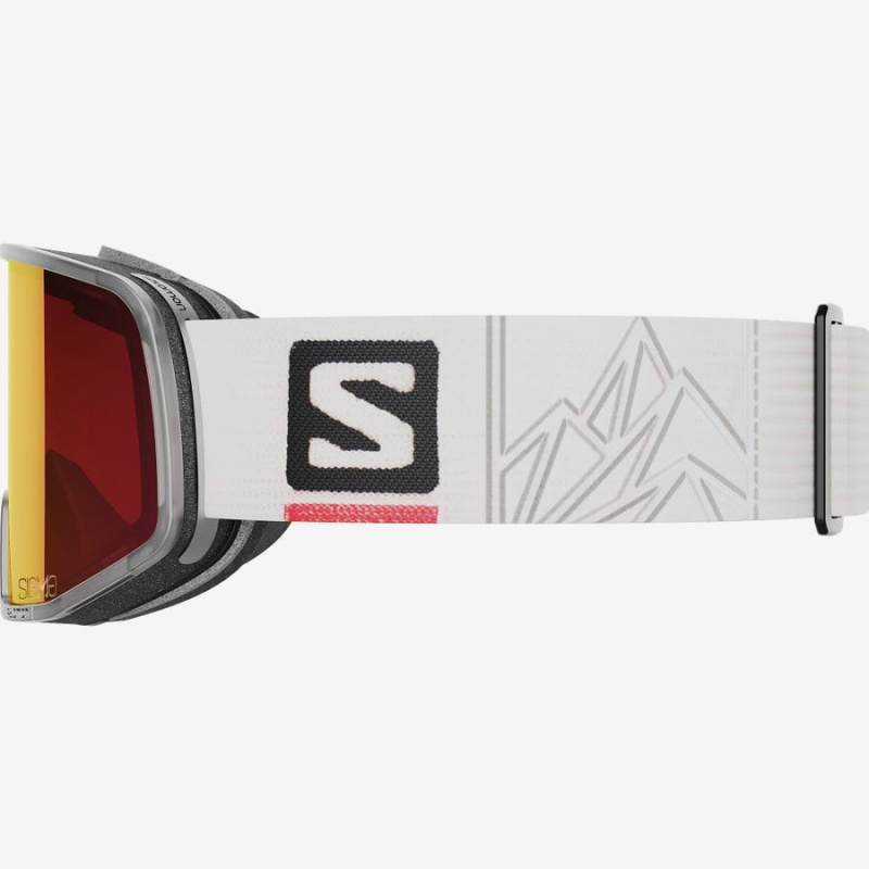 Gafas De Protección Salomon LO FI SIGMA Hombre Blancas | EC2723JPQ