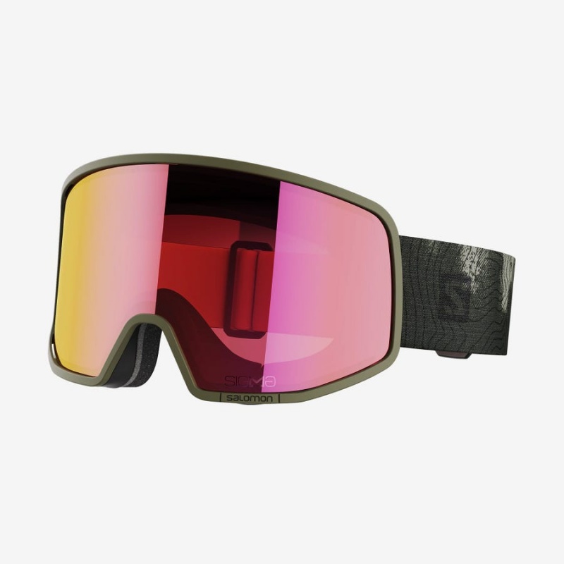 Gafas De Protección Salomon LO FI SIGMA Hombre Verde Oliva | EC2726ZUT