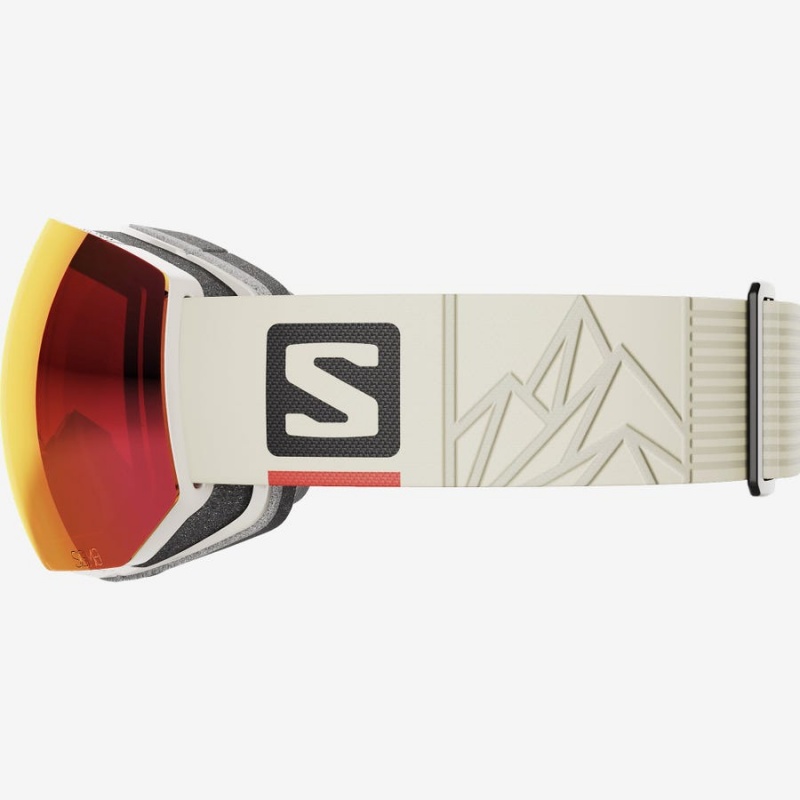 Gafas De Protección Salomon RADIUM PRO SIGMA Hombre Beige | EC2734WNB