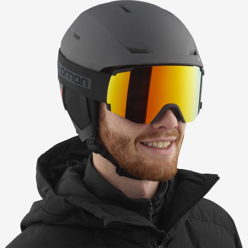 Gafas De Protección Salomon S/VIEW Hombre Negras | EC2706QMA