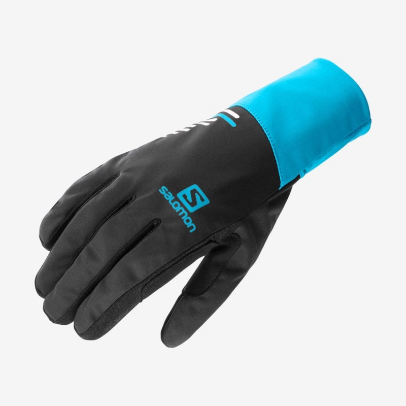 Guantes Salomon EQUIPE Hombre Negras | EC2695HAP