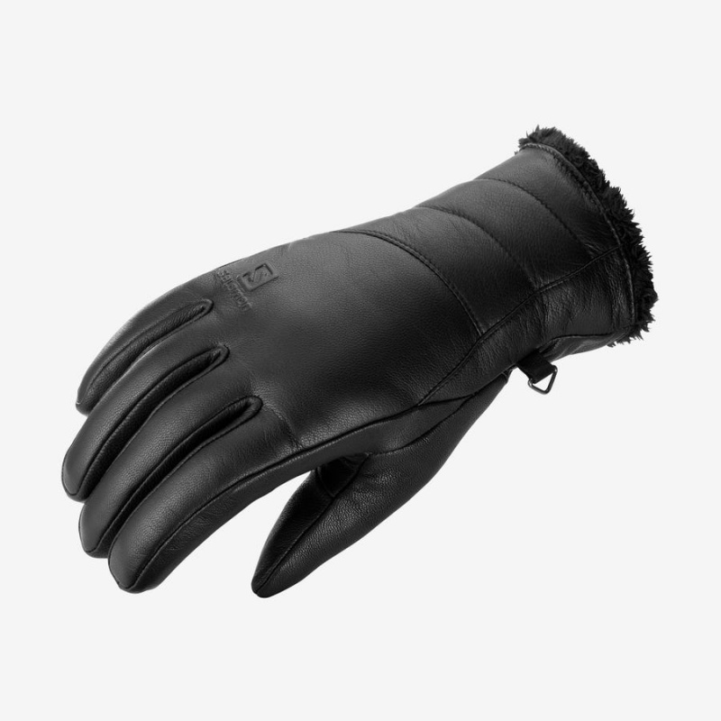 Guantes Salomon NATIVE Mujer Negras | EC3529KOR