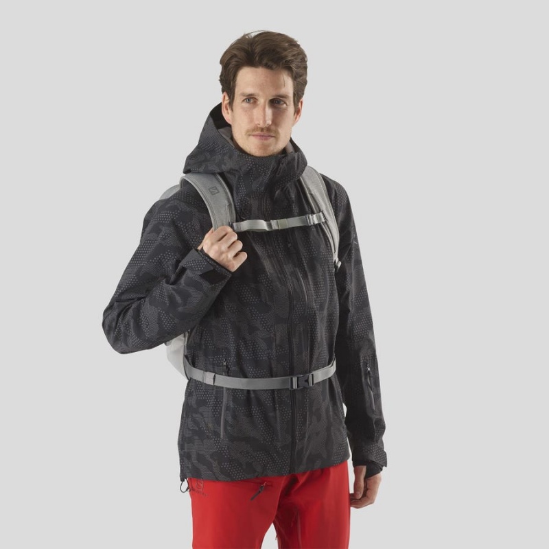 Mochilas Salomon SIDE 18 Hombre Plateadas | EC2552EBC