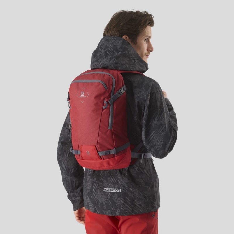 Mochilas Salomon SIDE 18 Hombre Rojas | EC2550QMA