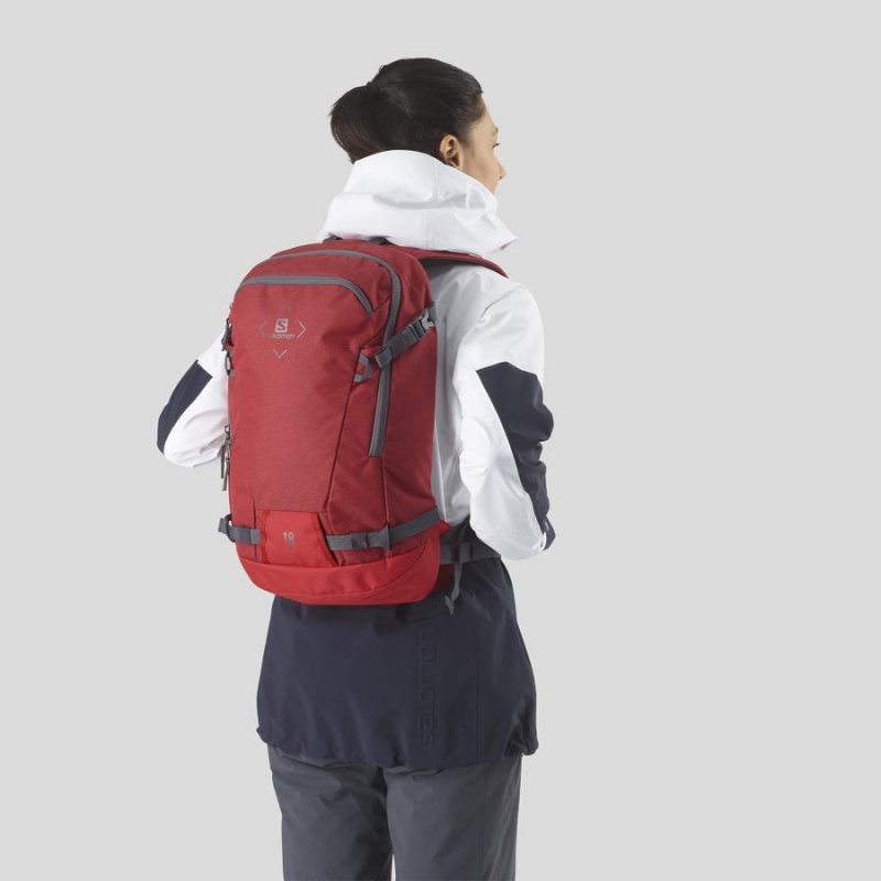 Mochilas Salomon SIDE 18 Hombre Rojas | EC2550QMA