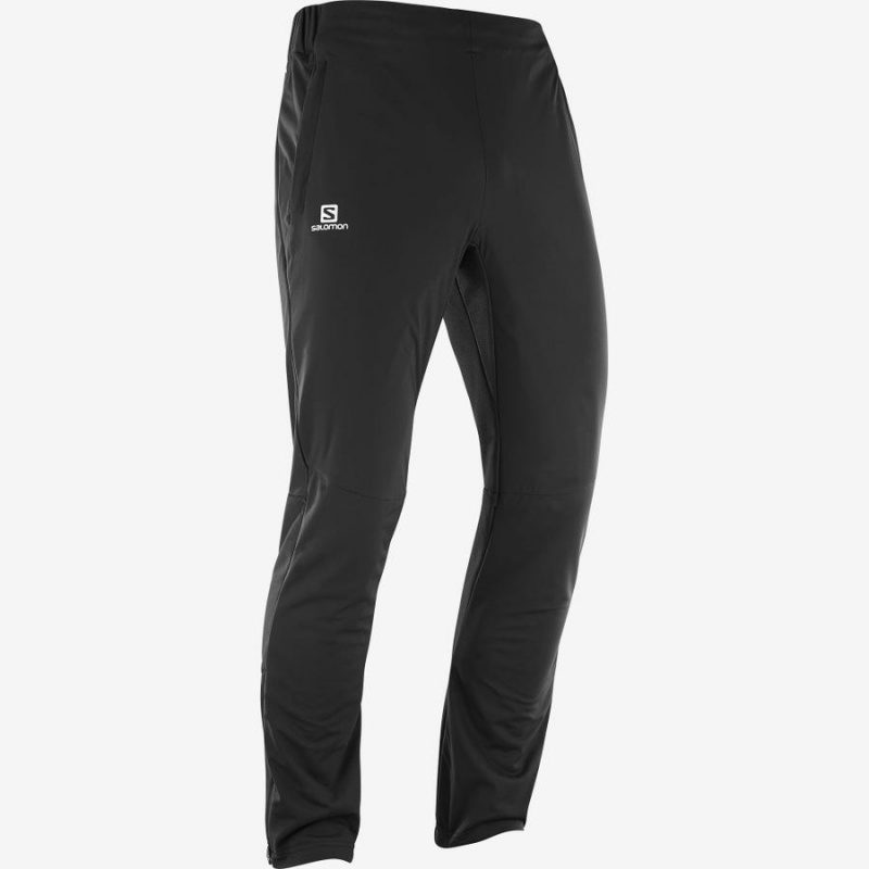 Pantalon Esquí Salomon AGILE WARM Hombre Negras | EC2479GSO