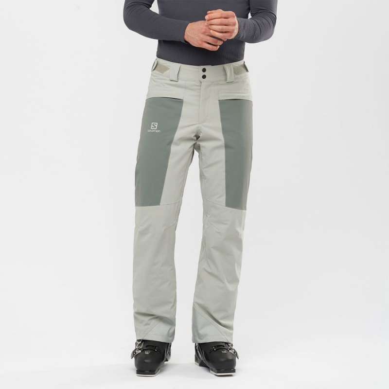 Pantalon Esquí Salomon BRILLIANT Hombre Verde Oliva | EC2487HAP