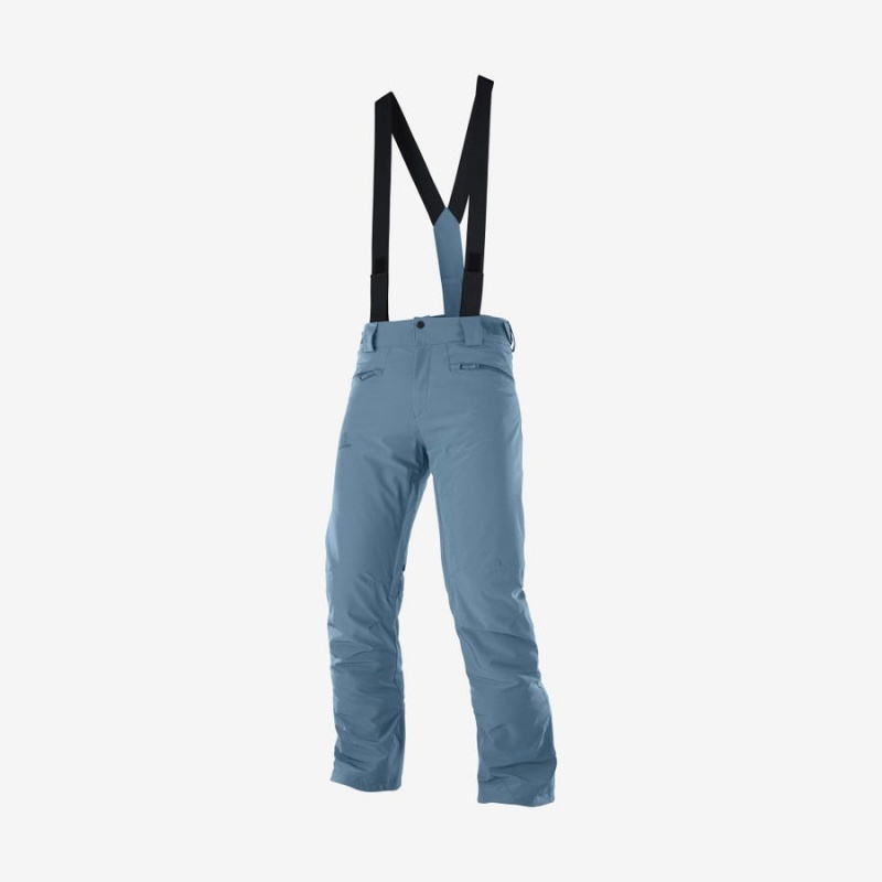 Pantalon Esquí Salomon EDGE Hombre Azules | EC2481JPQ