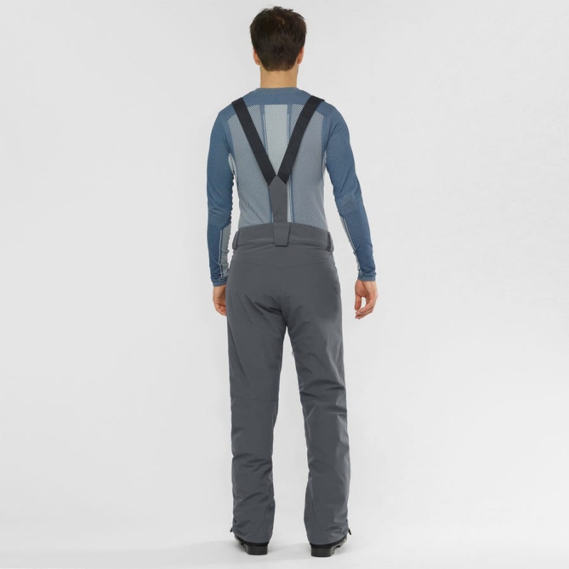 Pantalon Esquí Salomon EDGE Hombre Gris | EC2480HAP