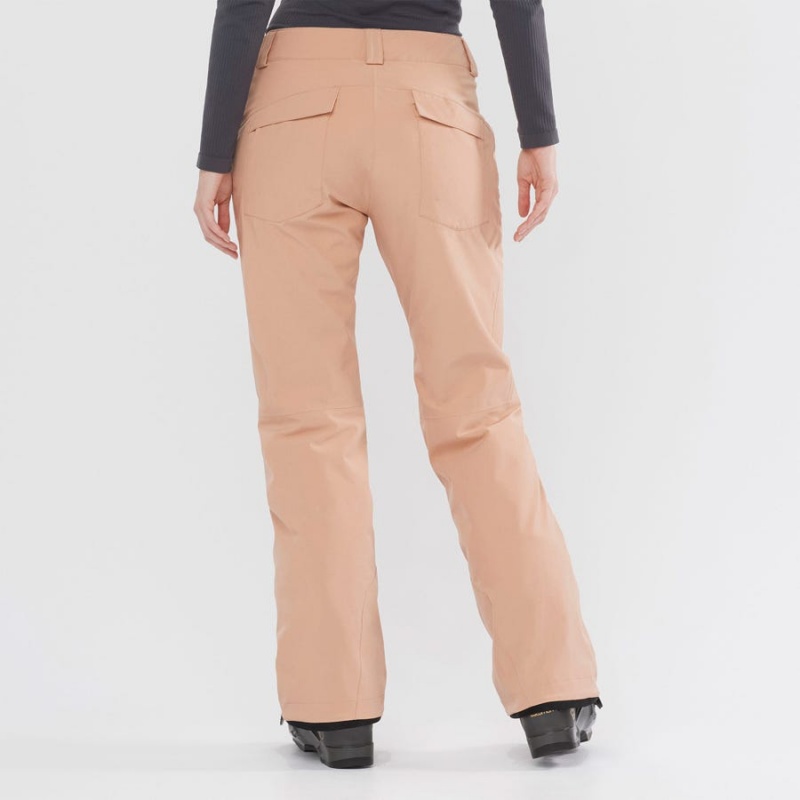 Pantalon Esquí Salomon EDGE Mujer Rosas | EC3300CTV