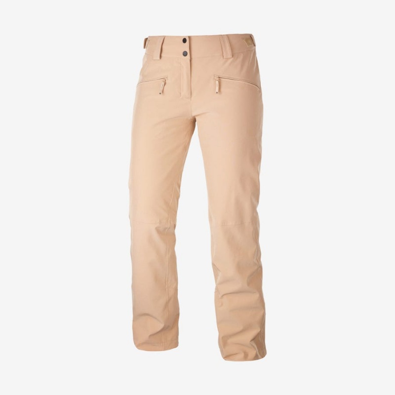 Pantalon Esquí Salomon EDGE Mujer Rosas | EC3300CTV