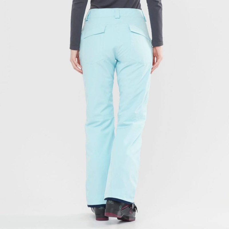 Pantalon Esquí Salomon EDGE Mujer Verde Menta | EC3301VRW