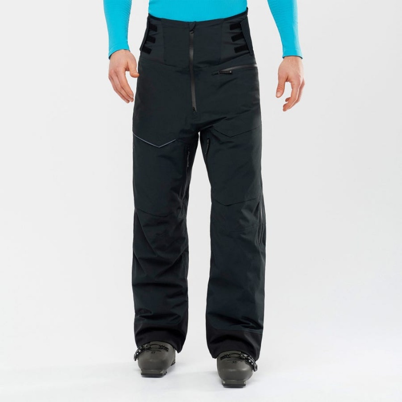 Pantalon Esquí Salomon GRAVITY GORE-TEX Hombre Negras | EC2500EBC