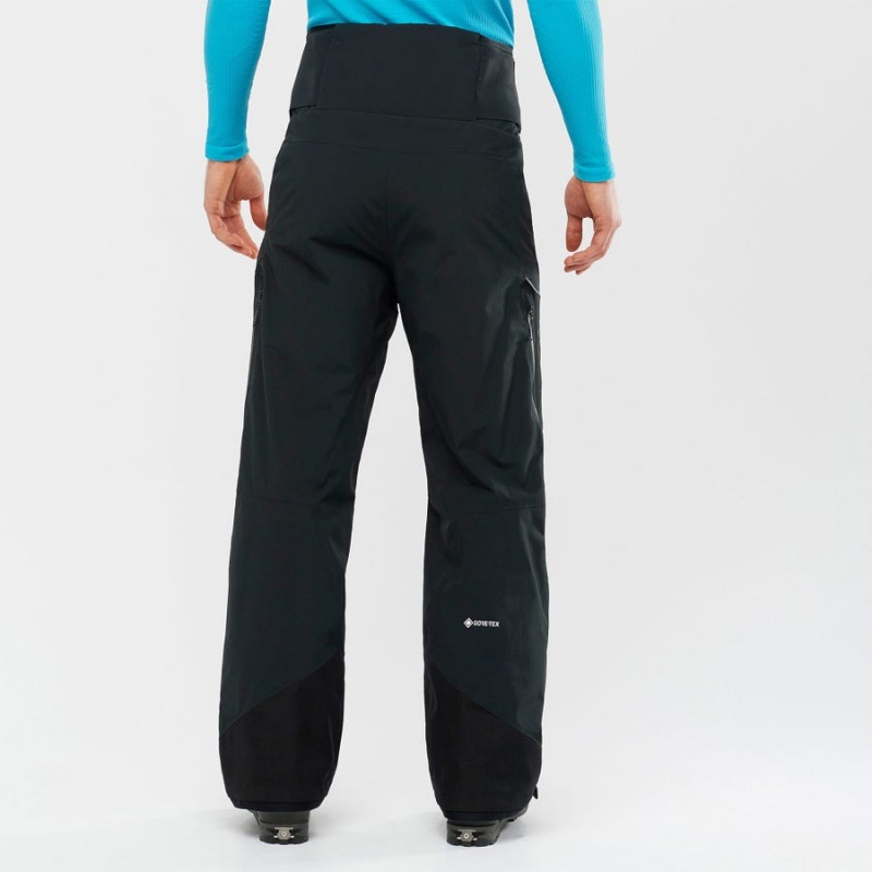 Pantalon Esquí Salomon GRAVITY GORE-TEX Hombre Negras | EC2500EBC