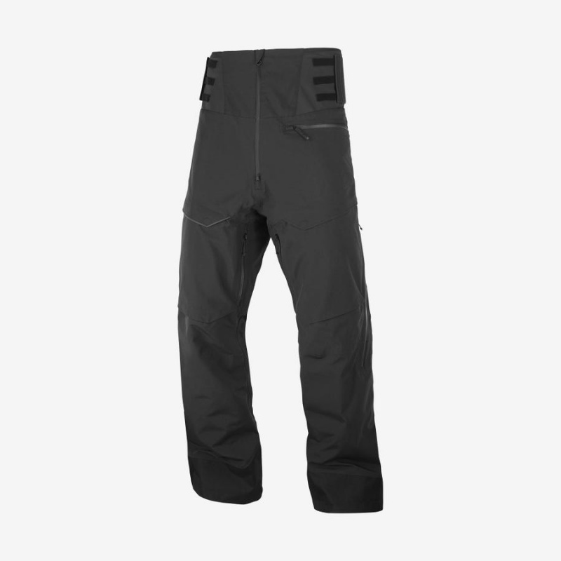 Pantalon Esquí Salomon GRAVITY GORE-TEX Hombre Negras | EC2500EBC