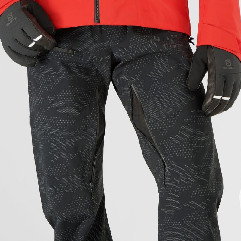 Pantalon Esquí Salomon OUTLAW 3L Hombre Negras | EC2496NWY