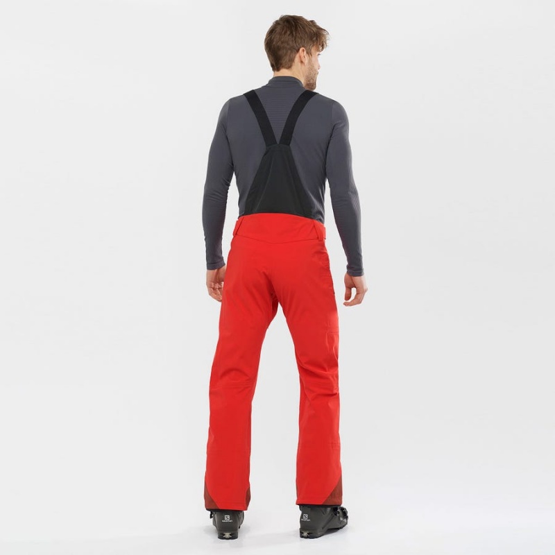 Pantalon Esquí Salomon OUTLAW 3L Hombre Rojas | EC2495BEX