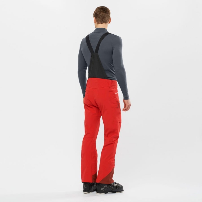 Pantalon Esquí Salomon OUTLAW 3L Hombre Rojas | EC2495BEX