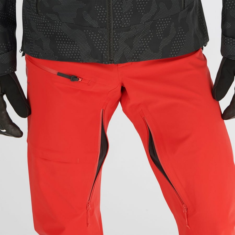 Pantalon Esquí Salomon OUTLAW 3L Hombre Rojas | EC2495BEX