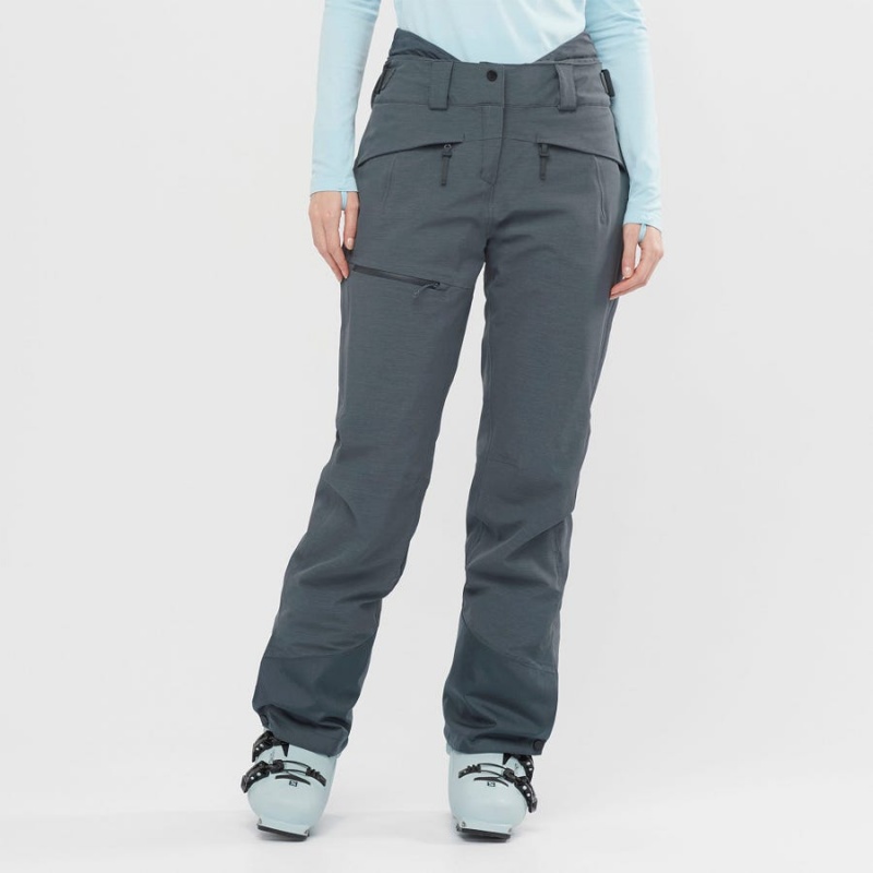 Pantalon Esquí Salomon PROOF LIGHT Mujer Gris | EC3290SGL