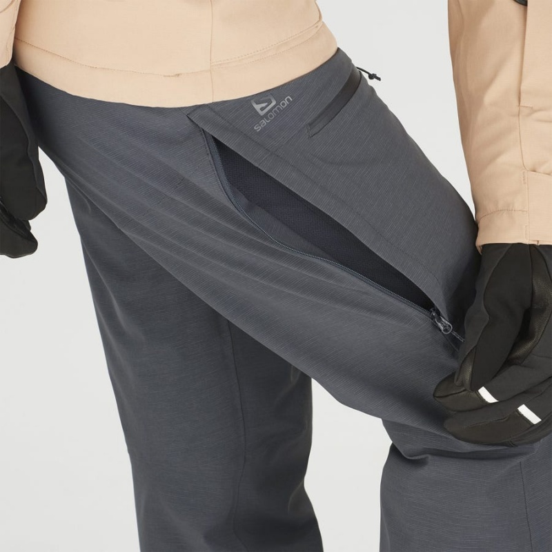 Pantalon Esquí Salomon PROOF LIGHT Mujer Gris | EC3290SGL