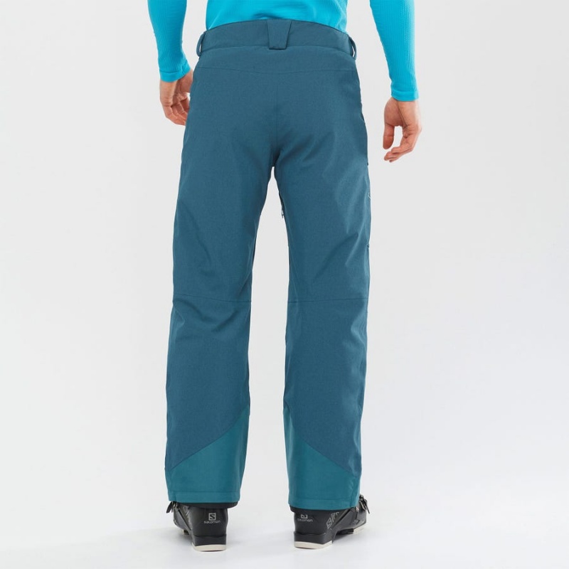 Pantalon Esquí Salomon UNTRACKED Hombre Azul Marino | EC2489KOR