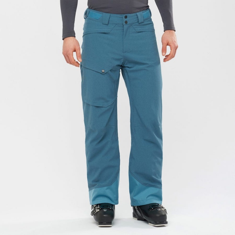 Pantalon Esquí Salomon UNTRACKED Hombre Azules | EC2490LIS