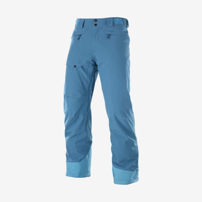 Pantalon Esquí Salomon UNTRACKED Hombre Azules | EC2490LIS