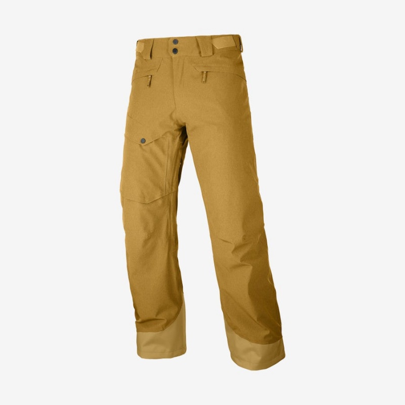 Pantalon Esquí Salomon UNTRACKED Hombre Marrones | EC2493CTV