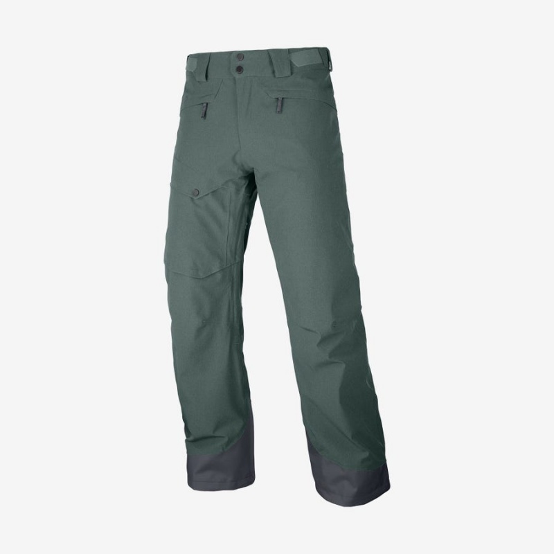 Pantalon Esquí Salomon UNTRACKED Hombre Verde Oliva | EC2494VRW