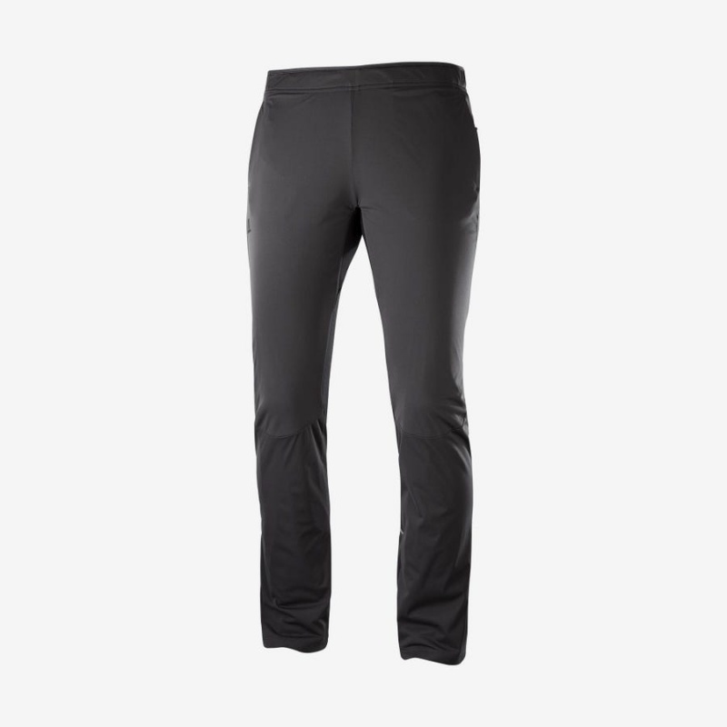 Pantalon Salomon AGILE WARM Mujer Negras | EC3229RVD