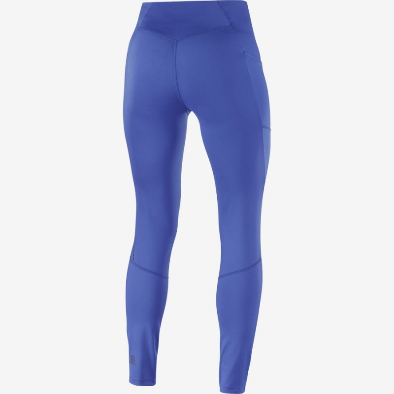 Pantalon Salomon CROSS RUN 28'' Mujer Azules | EC3255AHK