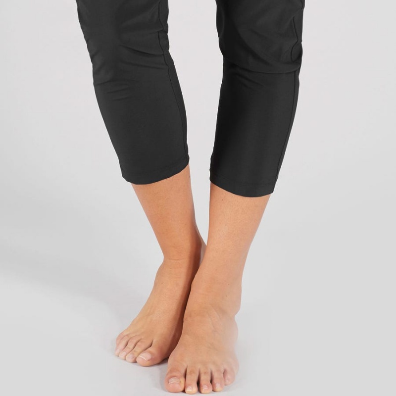 Pantalon Salomon ESSENTIAL LIGHT Mujer Negras | EC3233ILH