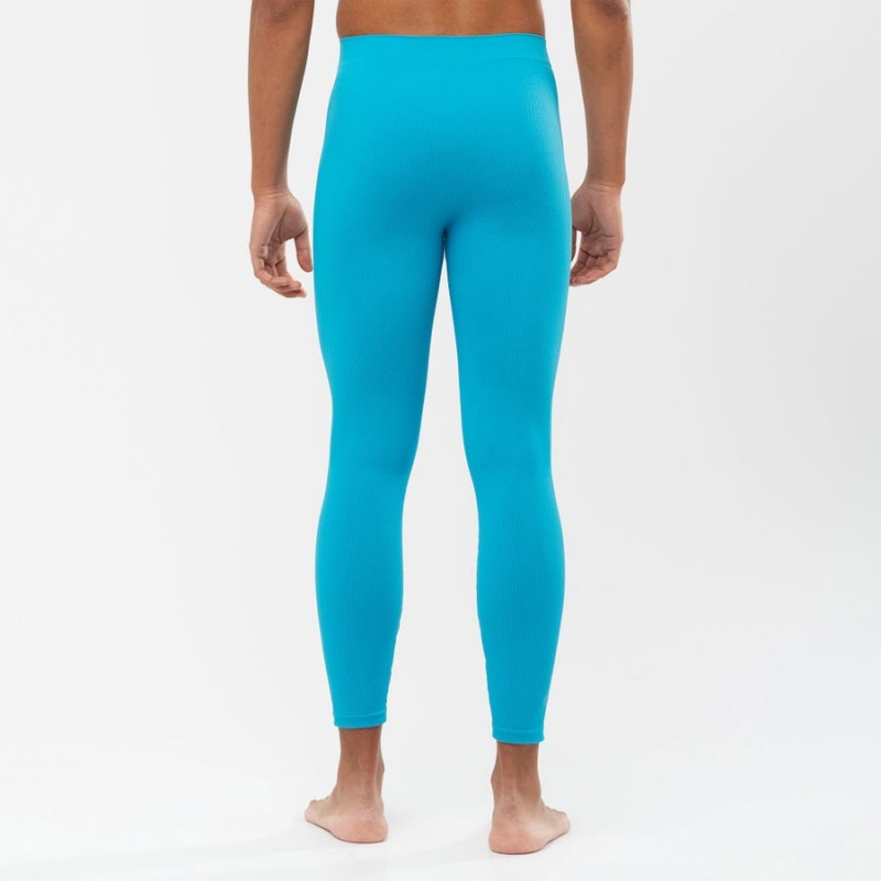 Pantalon Salomon ESSENTIAL SEAMLESS Hombre Azules | EC2433FDN