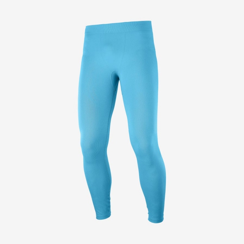 Pantalon Salomon ESSENTIAL SEAMLESS Hombre Azules | EC2433FDN